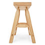 Hocker Hans aus Eichenholz